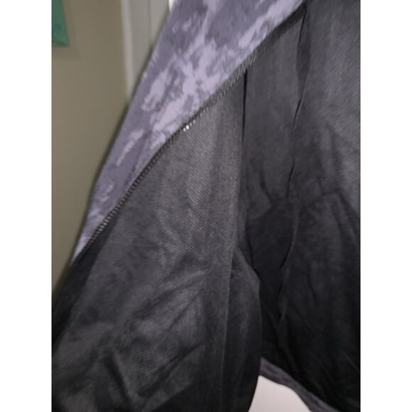 Mono B Jacket Women’s 3XL Black Gray Camo Athletic Jacket Zip - Picture 7 of 12